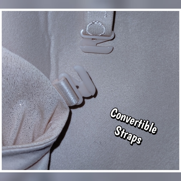 Victoria's Secret Body By Victoria Light Pink Shimmer Bustier Bra 34DDD - Picture 6 of 9